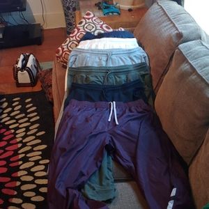 Lot of 6 sport sweat pants